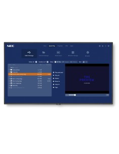 NEC MultiSync V654Q-MPi3 Pannello piatto per segnaletica digitale 165,1 cm (65") VA 500 cd m² 4K Ultra HD Nero Processore