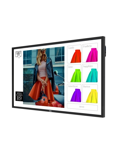 NEC MultiSync ME501 IR-2 Design chiosco 127 cm (50") LED 400 cd m² Nero Touch screen Processore integrato 18 7
