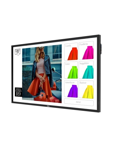 NEC MultiSync ME431 IR-2 Design chiosco 109,2 cm (43") LED 400 cd m² Nero Touch screen Processore integrato 18 7