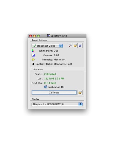 SHARP NEC SpectraView II Gestione del colore