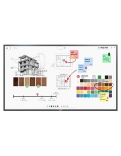 NEC MultiSync M551 Pannello piatto interattivo 139,7 cm (55") LCD 500 cd m² 4K Ultra HD Nero Touch screen 24 7