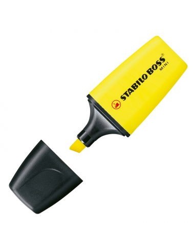 STABILO BOSS MINI evidenziatore 5 pz Punta smussata Blu, Verde, Arancione, Rosa, Giallo