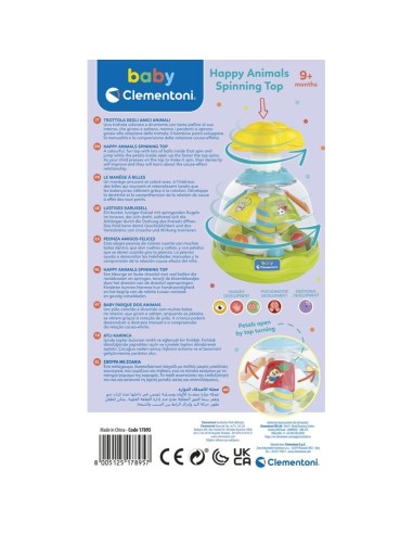 Baby Happy Friends Spinning Top