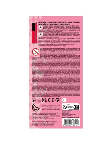 Clementoni Crazy Chic Lipgloss & Pencil  Party Queen