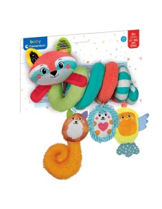 Baby Soft Spiral Happy Animals giocattolo da appendere per bambini 2
