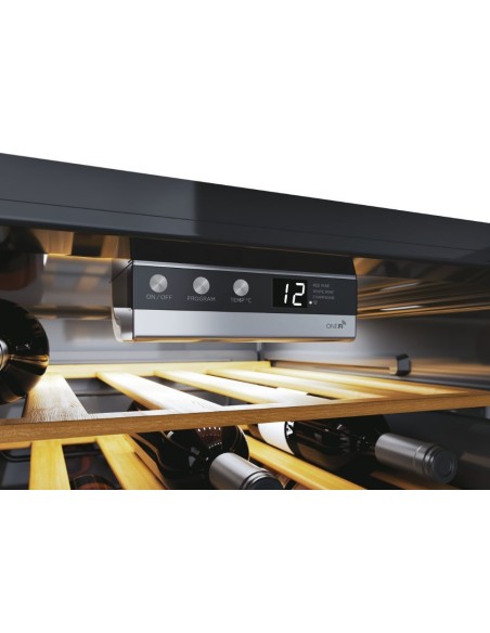 Hoover H-WINE 500 HWC 150 EELW NF Cantinetta vino con compressore Libera installazione Nero 41 bottiglia bottiglie