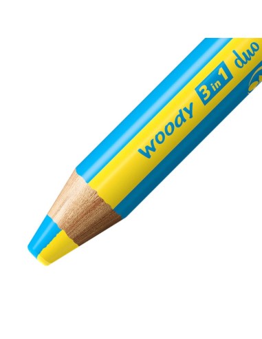 STABILO Woody 3 in 1 Multicolore 15 pz