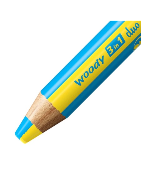 STABILO Woody 3 in 1 Multicolore 15 pz