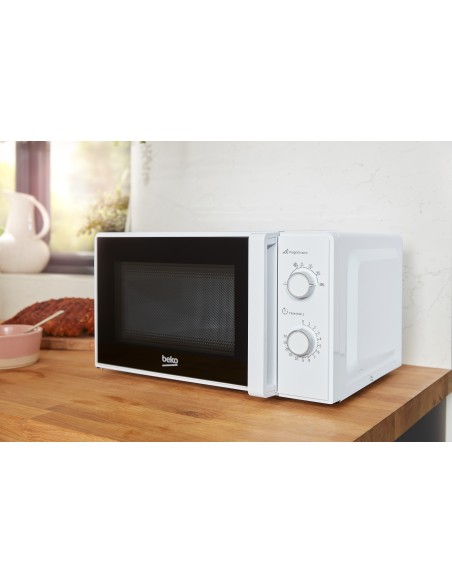 Beko MOC20100WFB forno a microonde Bianco Solo microonde Superficie piana 20 L 700 W