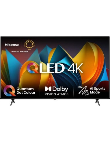 Hisense 43E79NQ TV 109,2 cm (43") 4K Ultra HD Smart TV Wi-Fi Nero 275 cd m²