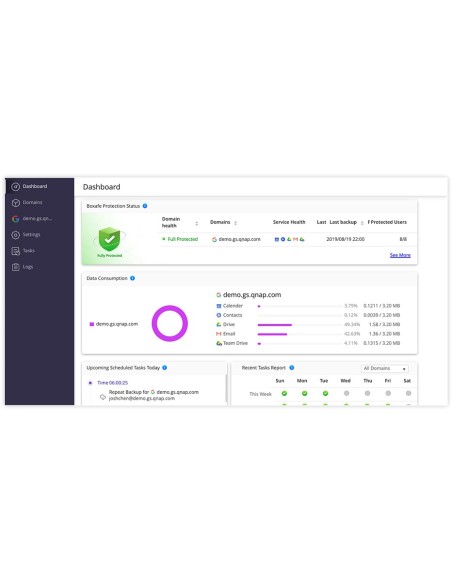 QNAP LS-BOXAFE-GOOGLE-10USER-1Y software di utilità per PC 10 licenza e Backup Recupero 1 anno i