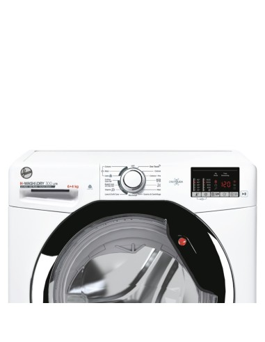 Hoover H3DS4642DAC3-11 lavasciuga Da incasso Caricamento frontale Bianco E