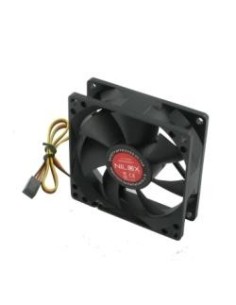 Nilox Case Fan 80mm Case per computer Ventilatore Nero