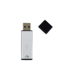 Nilox Pendrive 4GB unità flash USB USB tipo A 2.0 Argento