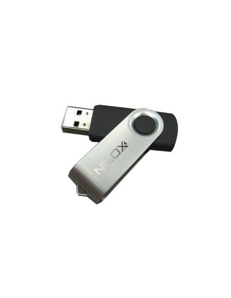 Nilox 16GB USB2.0 unità flash USB USB tipo A 2.0 Nero, Argento