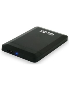 Nilox 06NX1025U3001 contenitore di unità di archiviazione Custodia per Disco Rigido (HDD) Nero 2.5"