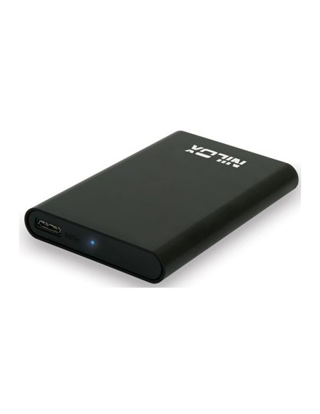 Nilox 06NX1025U3002 contenitore di unità di archiviazione Custodia per Disco Rigido (HDD) Nero 2.5"