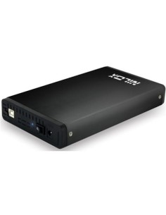 Nilox 06NX103584001 contenitore di unità di archiviazione Custodia per Disco Rigido (HDD) Nero 3.5"