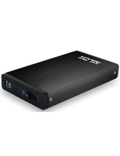 Nilox 06NX103585001 contenitore di unità di archiviazione Custodia per Disco Rigido (HDD) Nero 3.5"