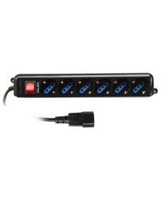 Nilox 07NXSM6PSM003 prolunghe e multiple 1,5 m 6 presa(e) AC Interno Nero