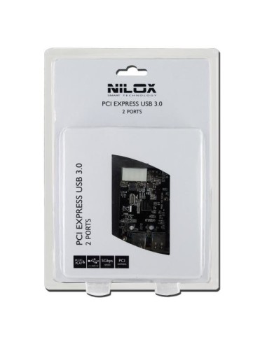 Nilox 10NX0512U3001 scheda di interfaccia e adattatore Interno USB 3.2 Gen 1 (3.1 Gen 1)