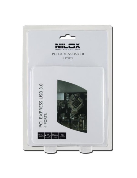 Nilox 10NX0514U3001 scheda di interfaccia e adattatore Interno USB 3.2 Gen 1 (3.1 Gen 1)