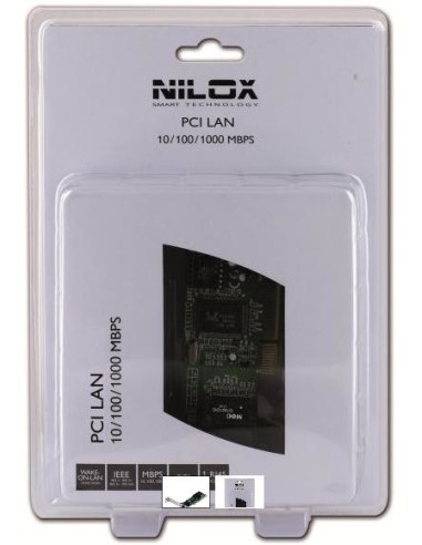 Nilox 10NXAD0506002 scheda di rete e adattatore Interno Ethernet 1000 Mbit s