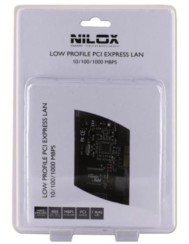 Nilox 10NXAD0706002 scheda di rete e adattatore Interno Ethernet 1000 Mbit s