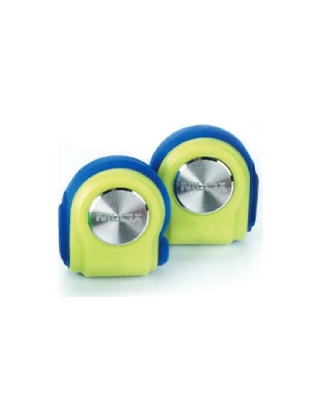 Nilox 10NXAU15ST003 cuffia e auricolare Wireless A clip Musica e Chiamate Bluetooth Blu, Giallo