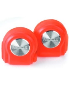 Nilox 10NXAU15ST005 cuffia e auricolare Wireless A clip Musica e Chiamate Bluetooth Rosso