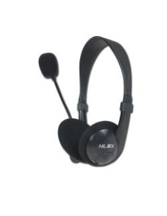 Nilox Chat Live HM1 Auricolare Cablato Musica e Chiamate Nero