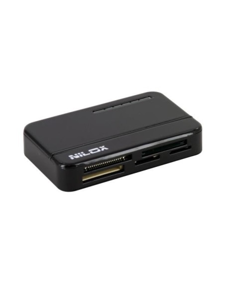 Nilox 10NXCR0030001 lettore di schede USB 3.2 Gen 1 (3.1 Gen 1) Nero
