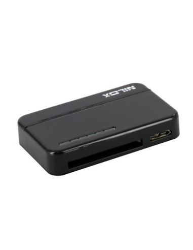 Nilox 10NXCR0030001 lettore di schede USB 3.2 Gen 1 (3.1 Gen 1) Nero