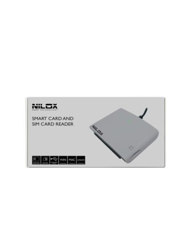Nilox 10NXCR12SM003 lettore di card readers Interno USB USB 2.0 Bianco
