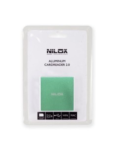 Nilox 10NXCRQ100002 lettore di schede USB 2.0 Verde 2