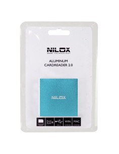Nilox 10NXCRQ100003 lettore di schede USB 2.0 Blu 2