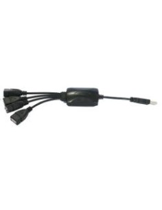 Nilox 4 x USB 2.0 480 Mbit s Nero