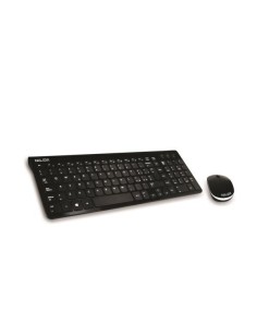 Nilox CW20-B SLIM KIT tastiera Mouse incluso Ufficio USB Italiano Nero