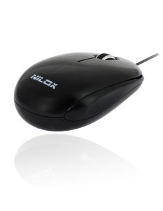 Nilox MT20 mouse Viaggio Ambidestro USB tipo A Ottico 1000 DPI