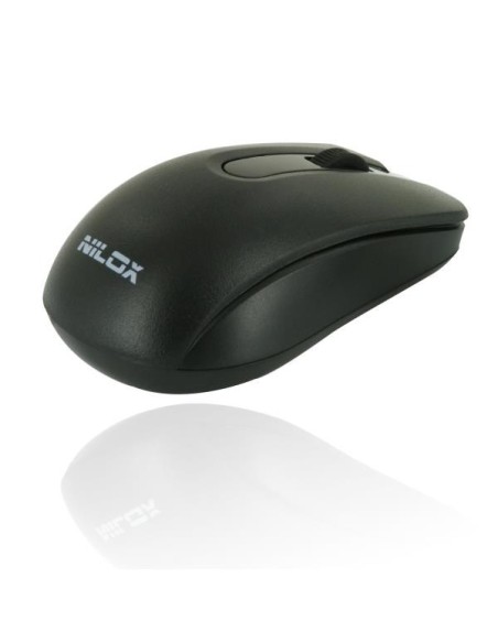 Nilox MW10 mouse Viaggio Ambidestro RF Wireless Ottico 1600 DPI
