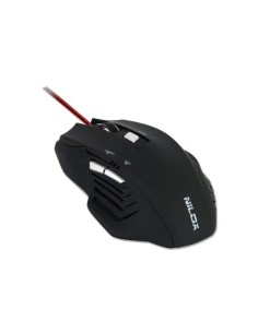Nilox MG-10 mouse Gaming Ambidestro USB tipo A Ottico 2400 DPI