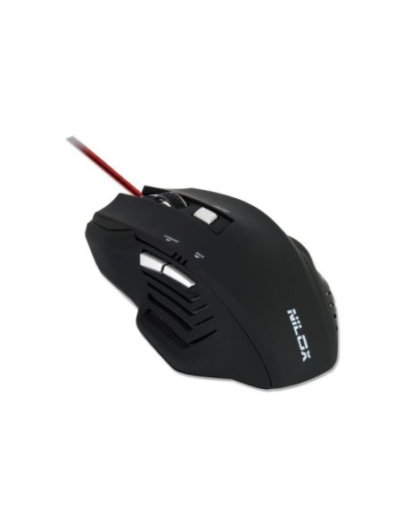 Nilox MG-10 mouse Gaming Ambidestro USB tipo A Ottico 2400 DPI