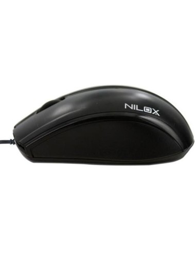 Nilox 10NXMP0800006 mouse Ufficio Ambidestro USB tipo A Ottico 1000 DPI