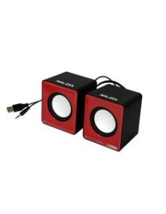Nilox 10NXPSJ3C3001 altoparlante 2-vie Nero, Rosso Cablato 54 W