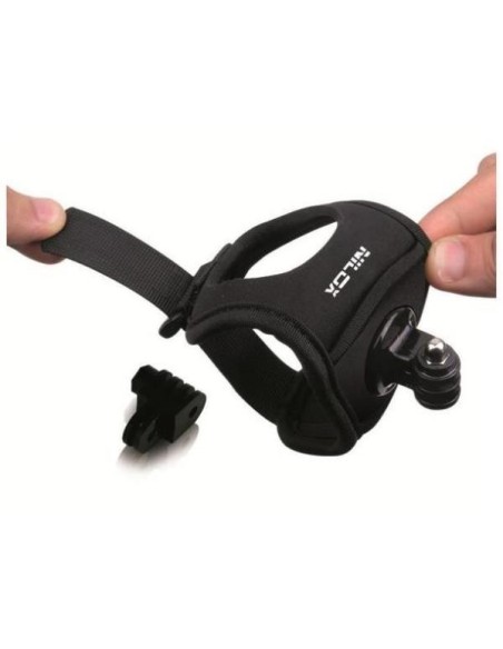 Nilox 13NXAKACEF002 supporto per personal communication Supporto passivo Macchina fotografica Nero