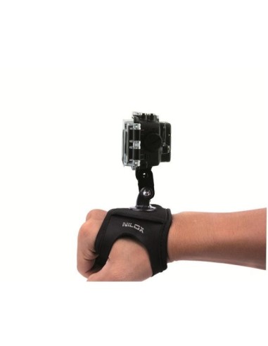 Nilox 13NXAKACEF002 supporto per personal communication Supporto passivo Macchina fotografica Nero