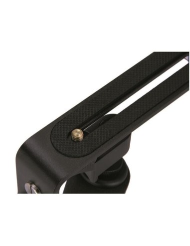 Nilox 13NXAKACEF006 video stabilizzatore Stabilizzatore d’immagine Nero, Cromo