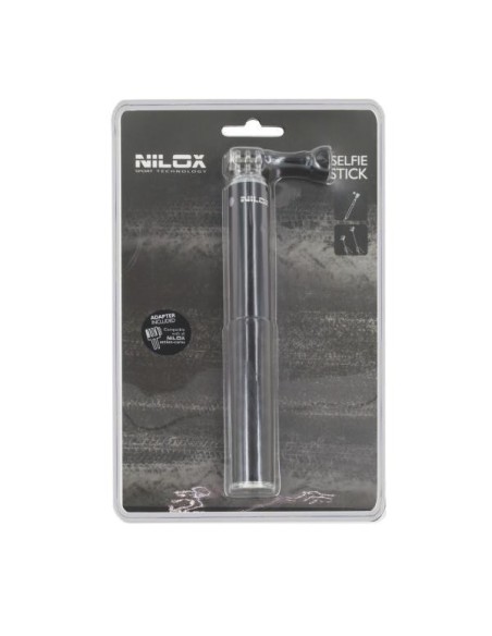 Nilox SELF TIME UNIVERSAL bastone per selfie Macchina fotografica Nero