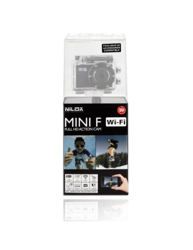 Nilox Mini F Wi-Fi fotocamera per sport d'azione 8 MP Full HD CMOS 25,4   2,7 mm (1   2.7") 71 g