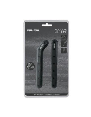 Nilox MODULAR SELF-TIME bastone per selfie Macchina fotografica Nero